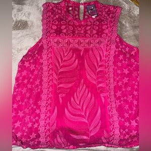 🌺Cute Pink Johnny Was Top